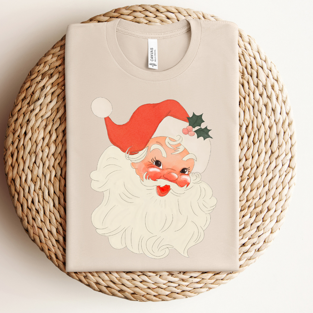 Water Color Santa Youth/Toddler/Infant